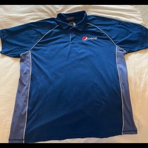 PEPSI Polo Shirt Men’s Size L